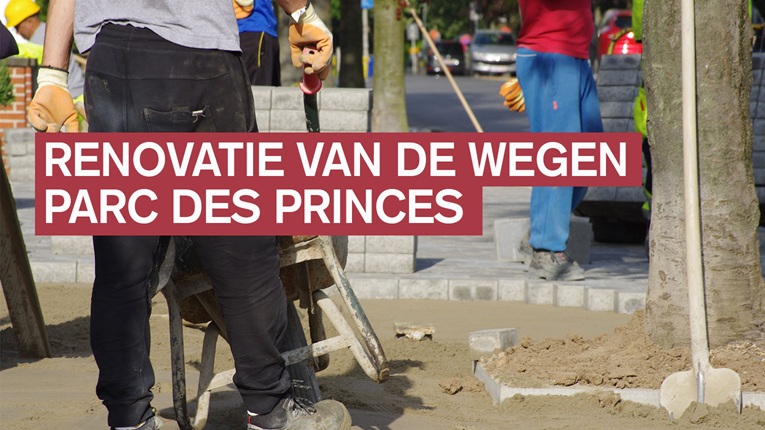 Renovatie van de wegen – Parc des Princes