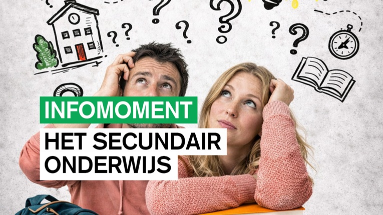 Infomoment voor ouders over het secundair onderwijs